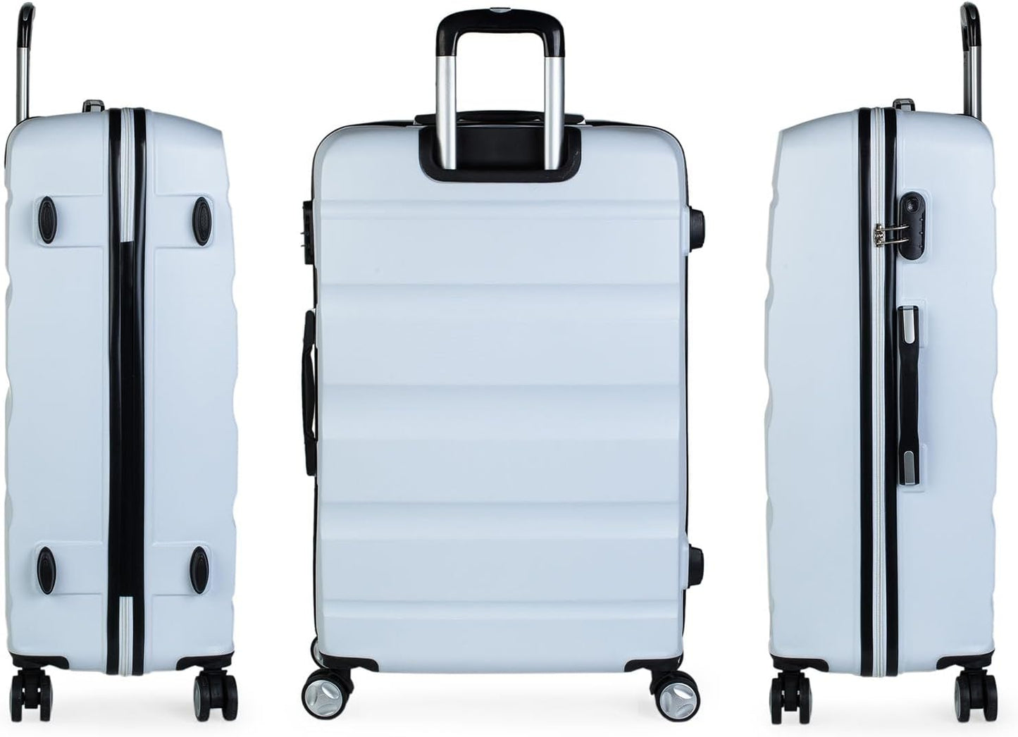 Elba Basic Kofferset, Weiss