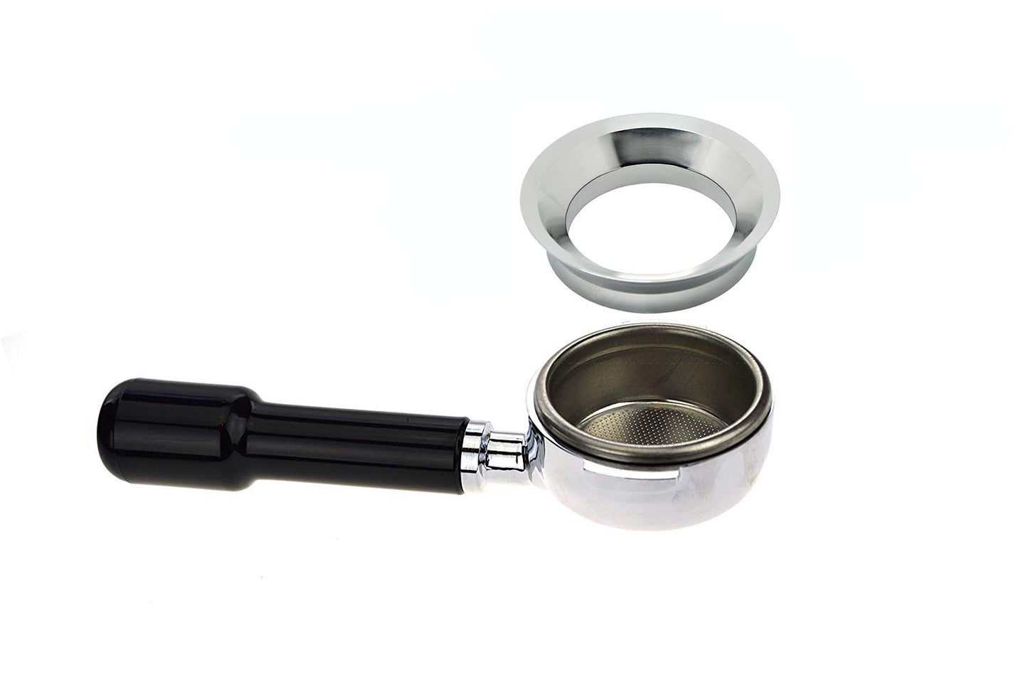Präzisions-Trichter für Siebträger (58,5 mm), Silber