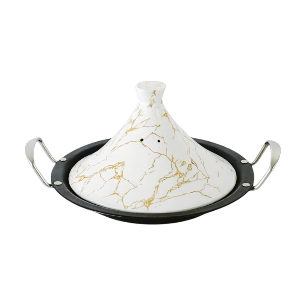 Tajine Schmortopf, Weiss 34 cm