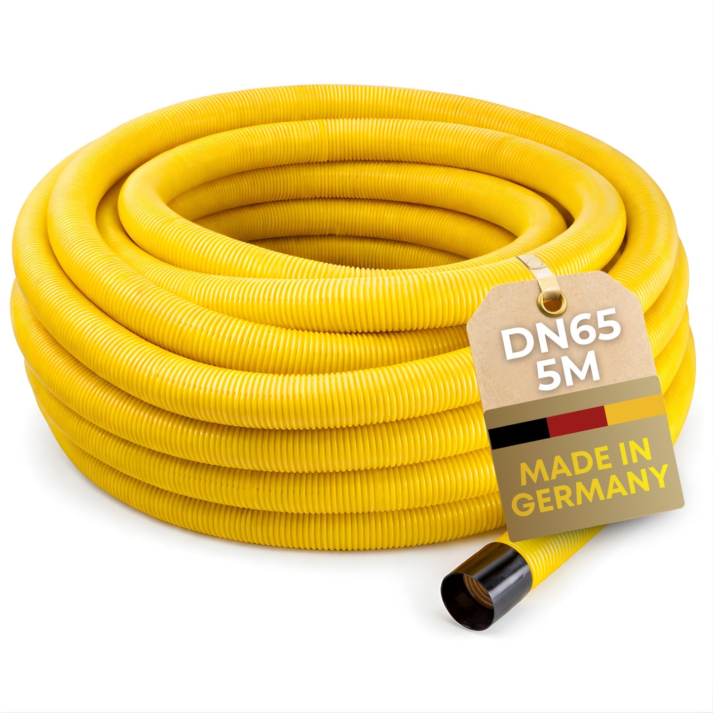 Flexibles Drainagerohr DN65 Sickerrohr perforiert, DN65 5m