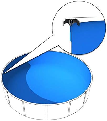 Pool-Innenfolie für runde Pools, 350-360 cm x 120 cm Höhe