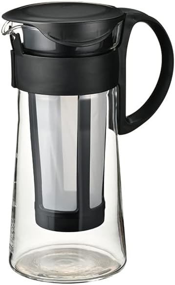 Mizudashi Cold Brew Kaffeekanne, 600 ml Schwarz