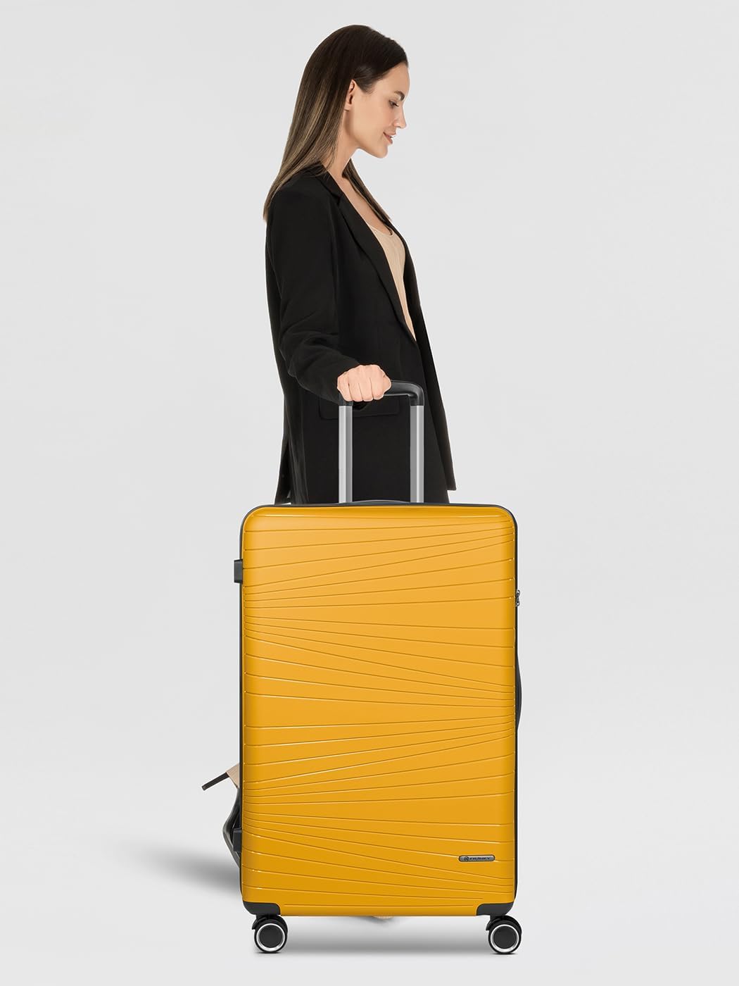 Hartschalen-Trolley Dallas 3.0, Yellow Koffer L 75 cm