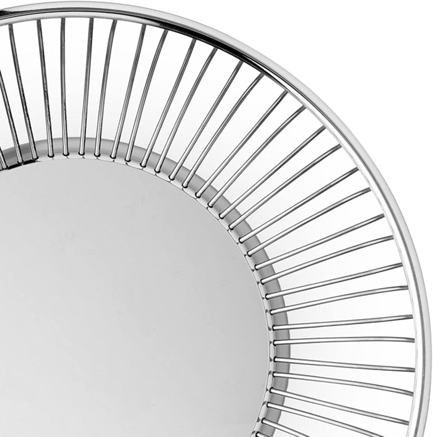 Runder Edelstahl Design-Korb, 8-Inch