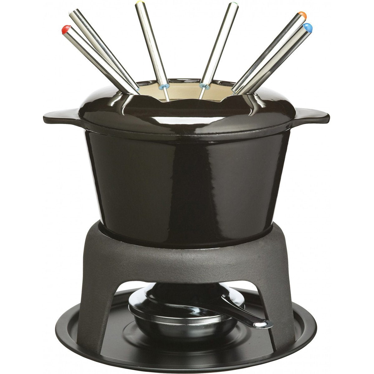 Fondue-Set, Schwarz