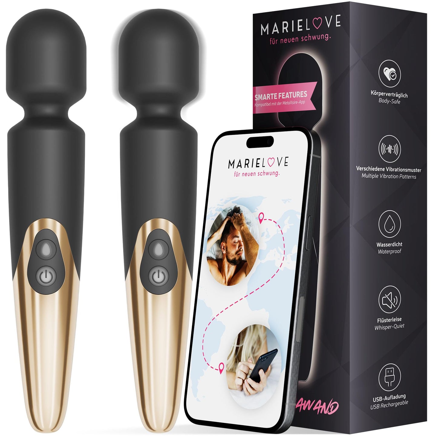 Vibrator mit Fernsteuerung & 10 Modi