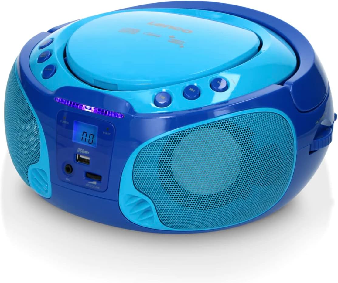 Scd-650, mit Karaoke blau SCD-650 mit Mikrofon