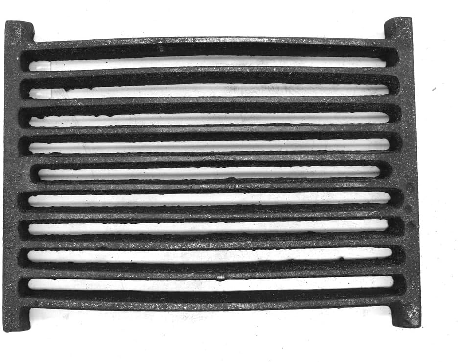 Gussrost Ofenrost für Kaminöfen, Gusseisen 28 x 21 cm