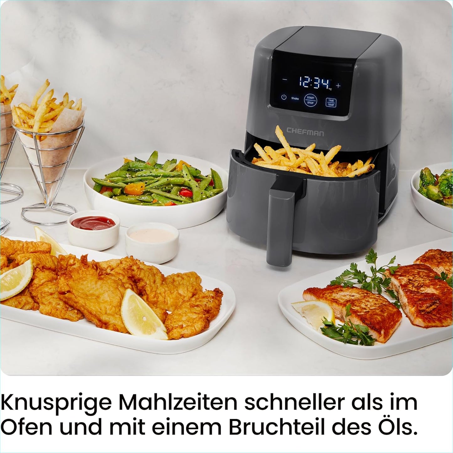 Mini-Heissluftfritteuse, EU