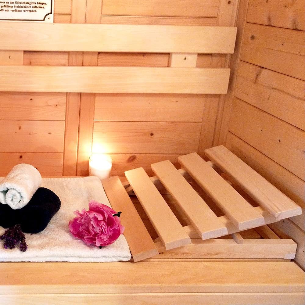Sauna-Kopfstütze, 2x Sauna-kopfstütze Höhenverstellbar | 40 Cm 2