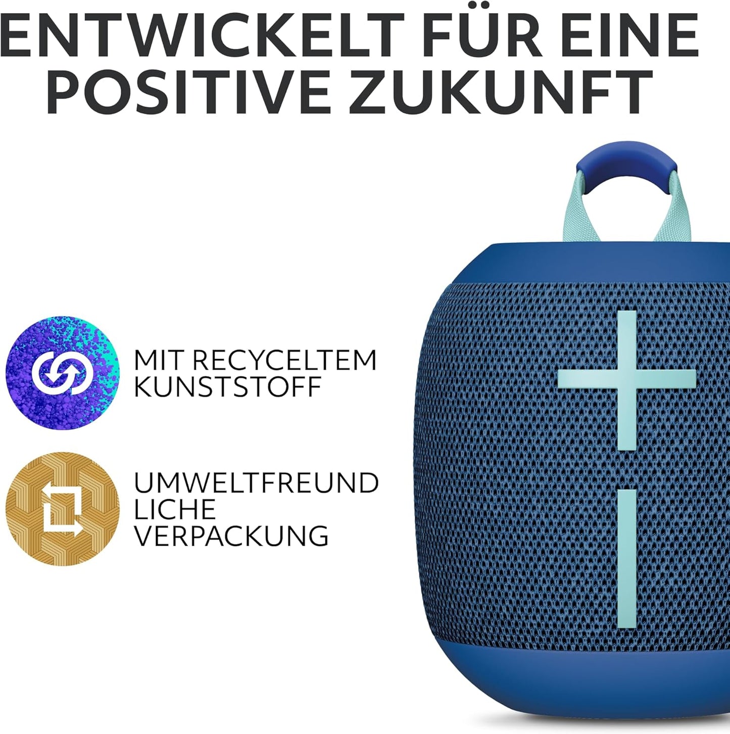 Wonderboom 4 - Wasserdichter Bluetooth-Lautsprecher, Blau Lautsprecher WONDERBOOM 4