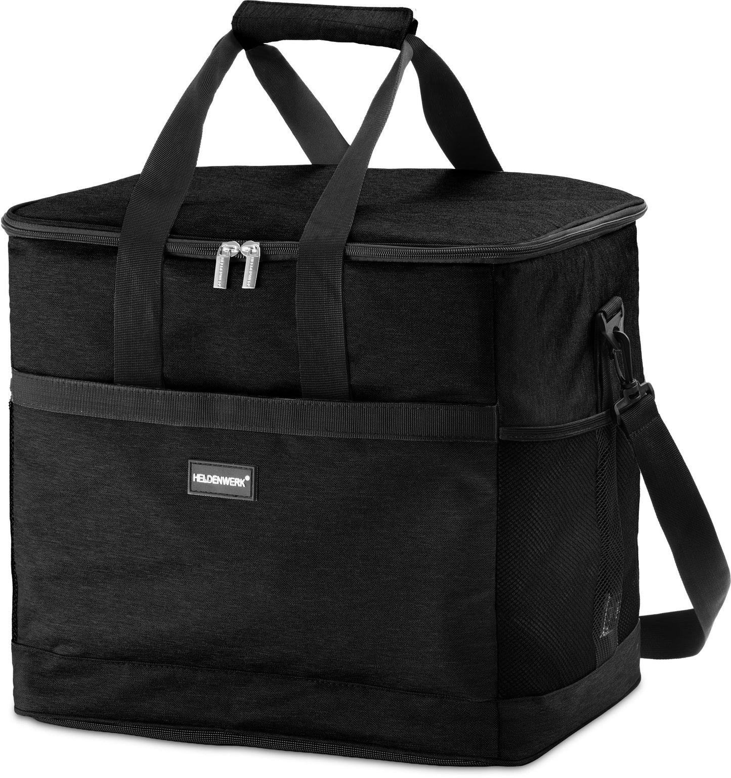Kühltasche, Schwarz 40L (L40 x B27 x H38 cm)