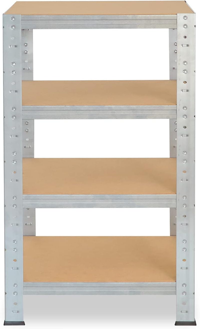 Schwerlastregal mit 4 Böden, H: 115cm / B: 40cm / T: 40cm