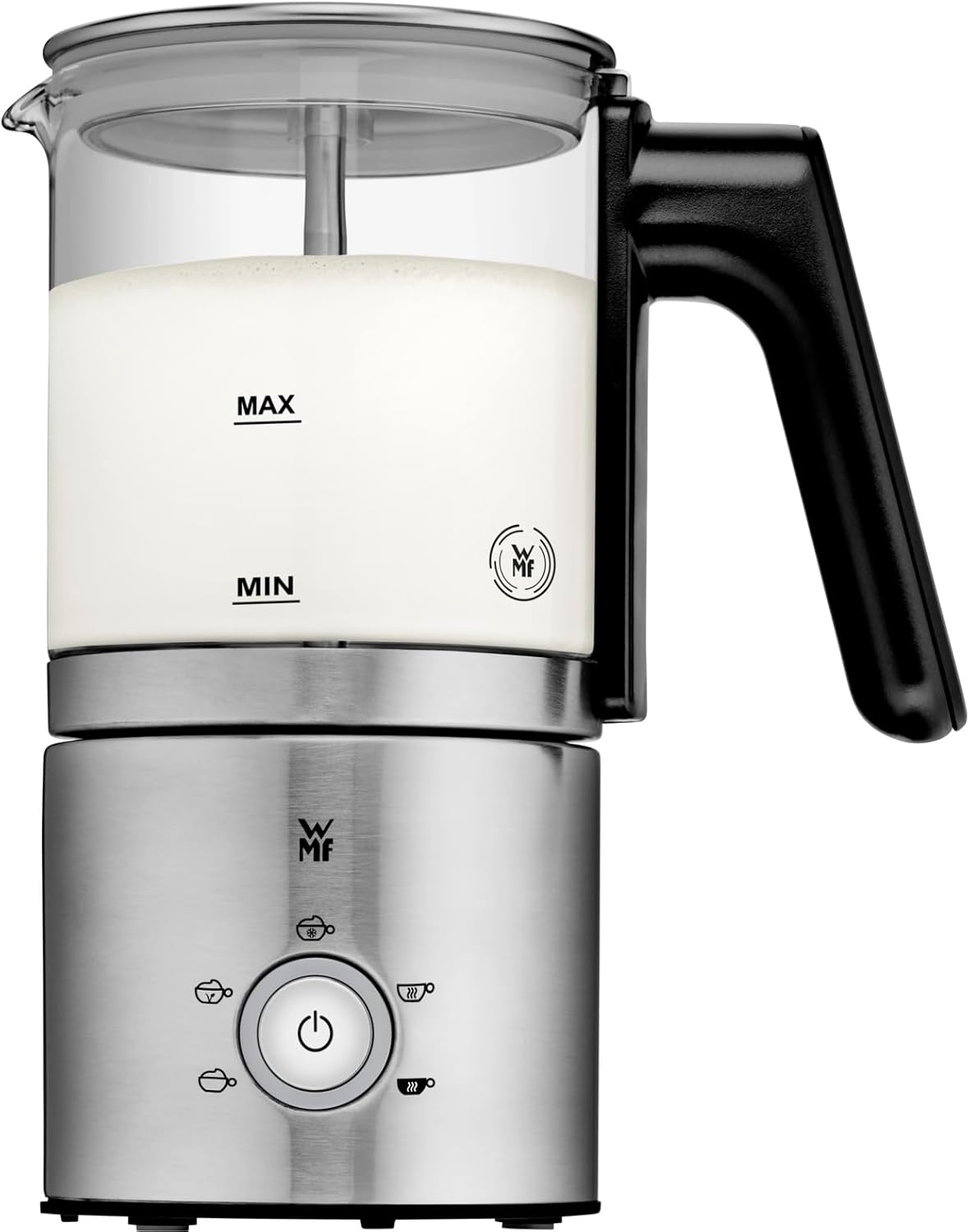 Milchaufschäumer aus Glas (413320011), Cromargan, Lono Glas – 150-250 ml