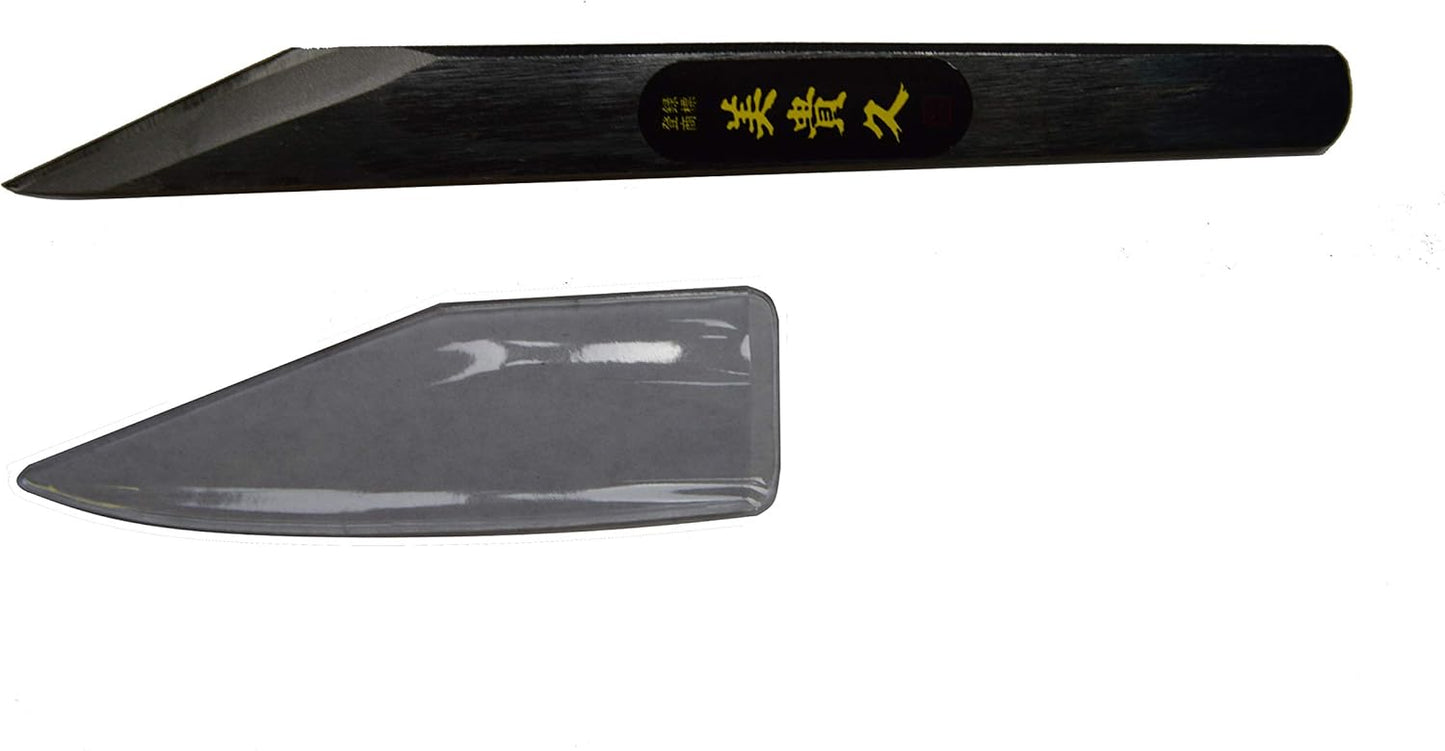 Japanisches Handwerk Kiridashi-Messer (15 mm), Schwarz 15 mm