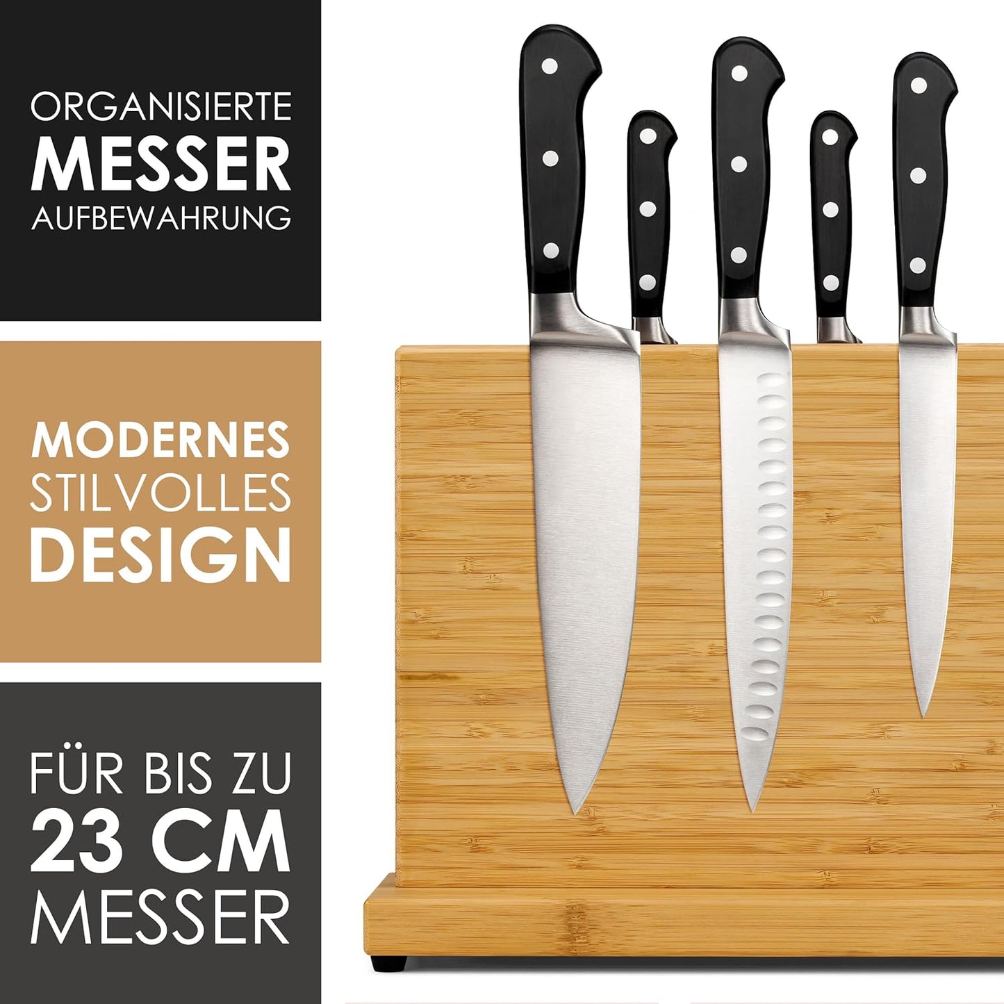 Messerhalter, Block Bambus