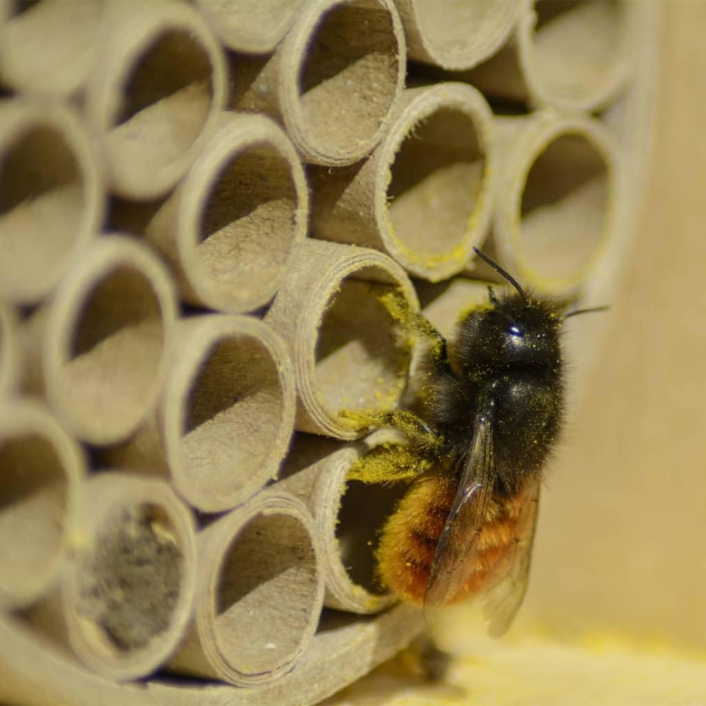 Profi-Wildbienenhotel mit Papierröhrchen