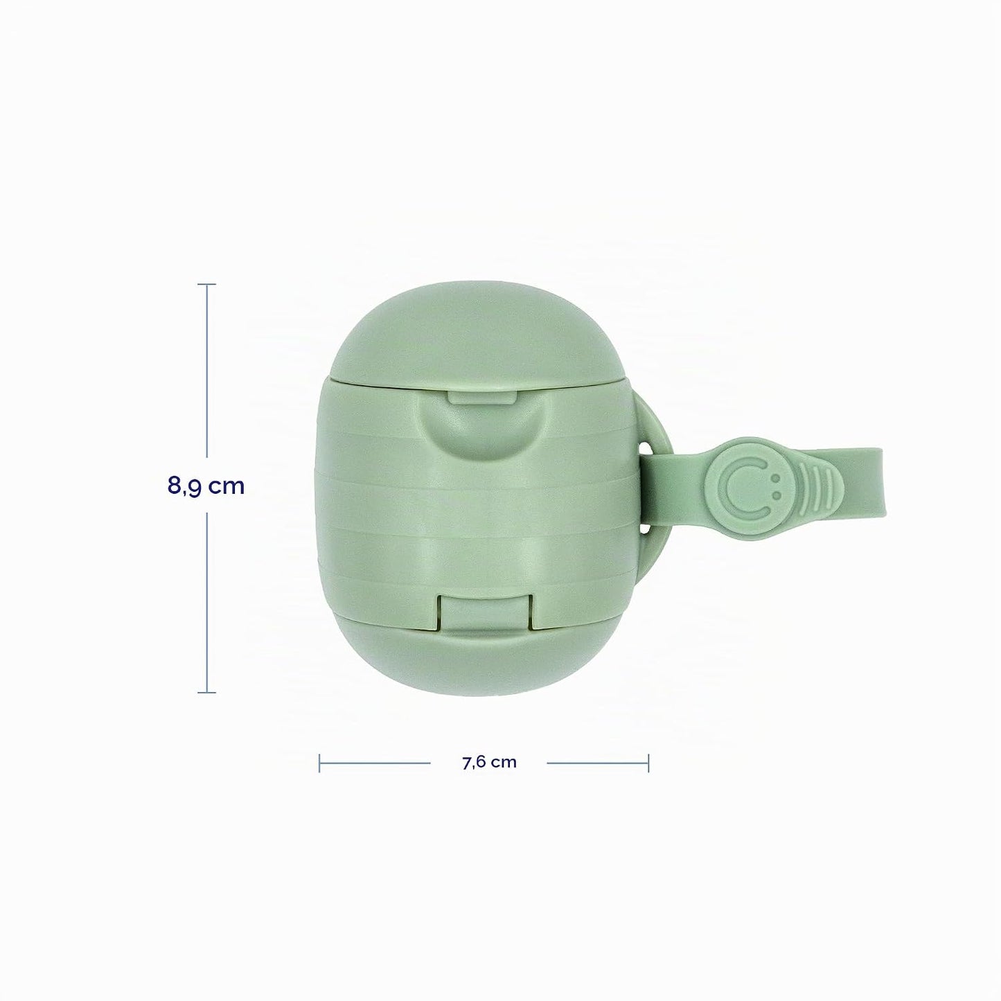 On-the-Go Dual Schnullerbox, Sage Green