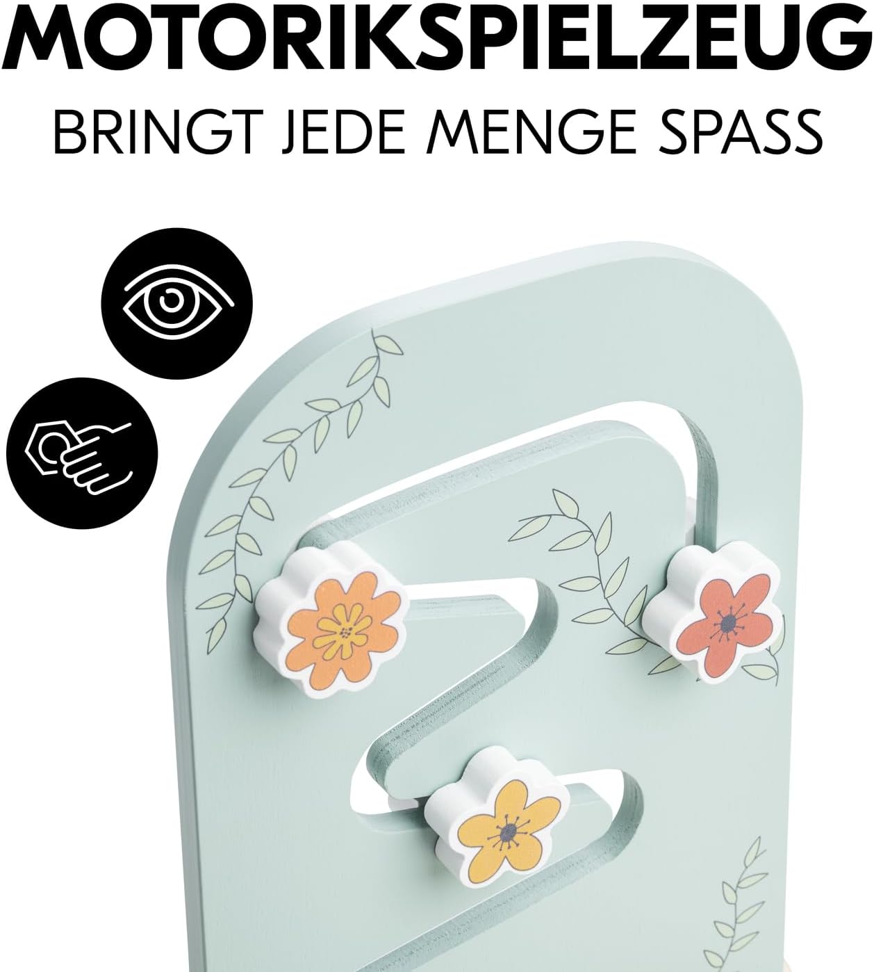 Baby Motorikschleife Play Planting S, Play Planting S, Flowers Einzelner Spielaufsatz