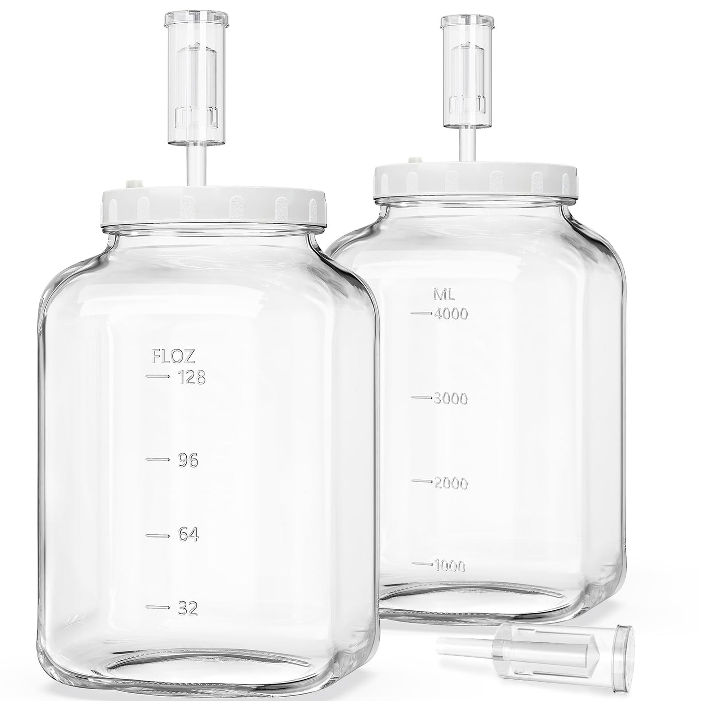 2er-Set Fermentierglas mit Luftschleuse