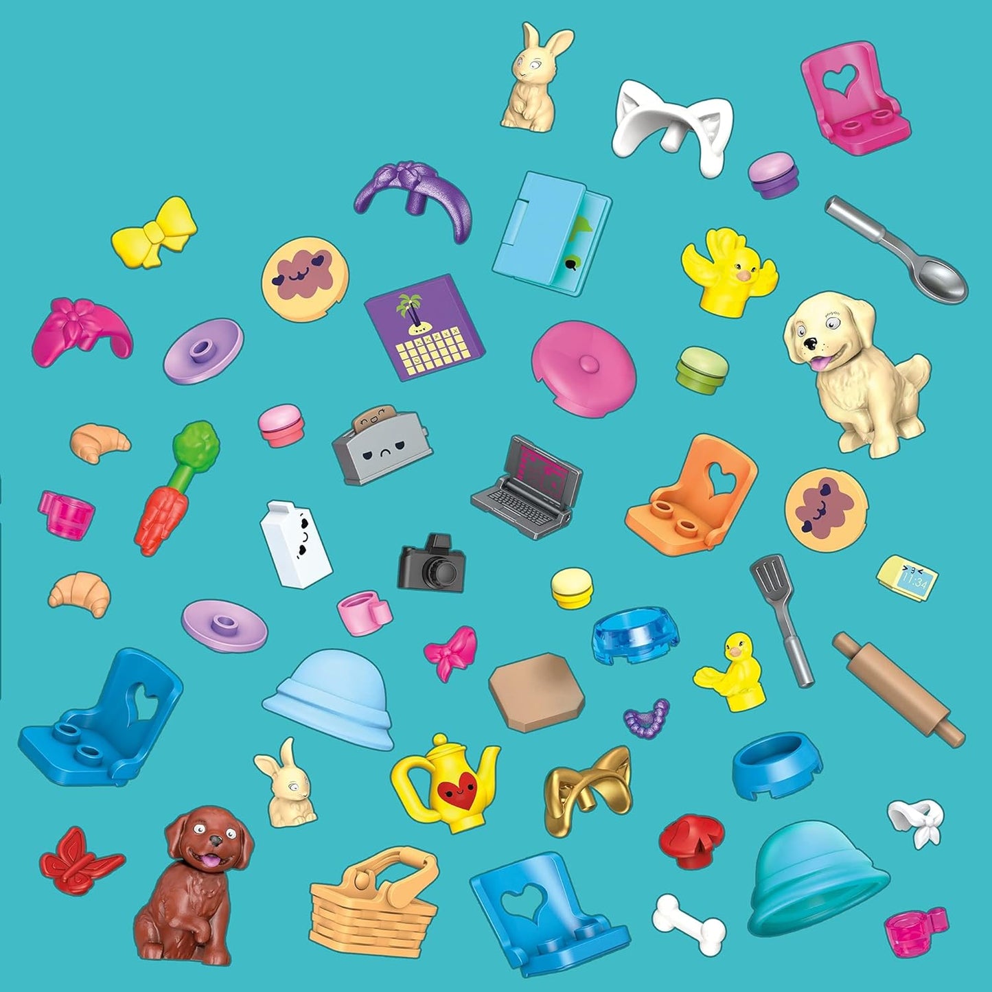 MEGA Construx HBF32 "Malibu-Bauspielzeugset Bundle"