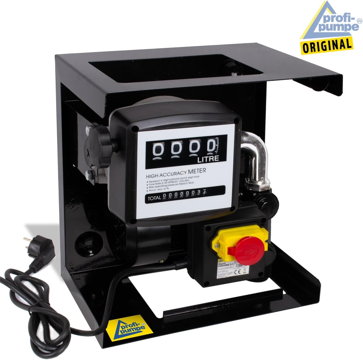 Elektrische Dieselpumpe mit Zapfpistole, Set Exelenz-3.1 - 230v