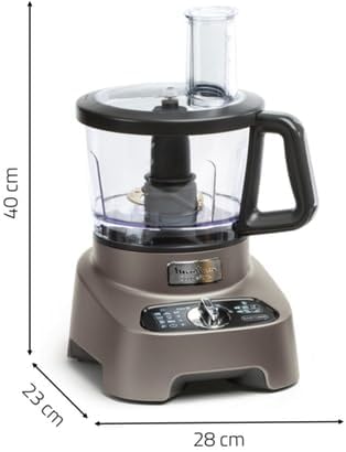 Multifunktions-Küchenmaschine Double Force Fp825, 1000 W – 10 Zubehörteile