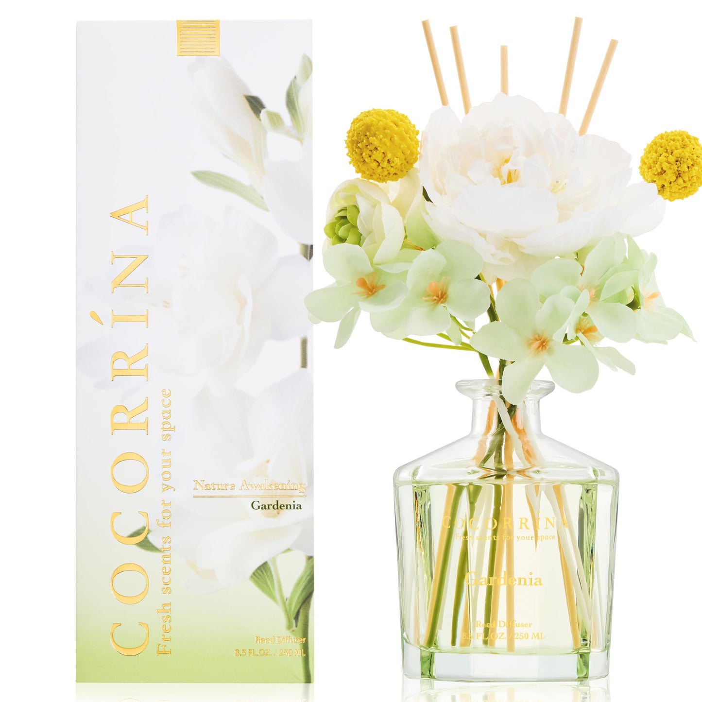 Gardenia Raumduft mit Duftstäbchen, Master-Kollektion, Gardenia