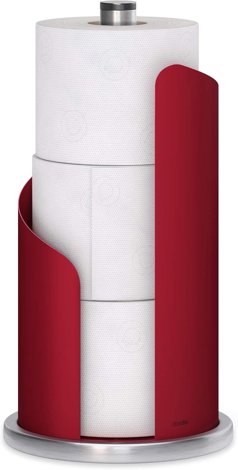 Halter für Küchenrolle, Winerot