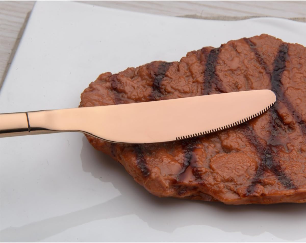 Besteckset für 6 Personen (24-teilig), Roségold 5. Roségold
