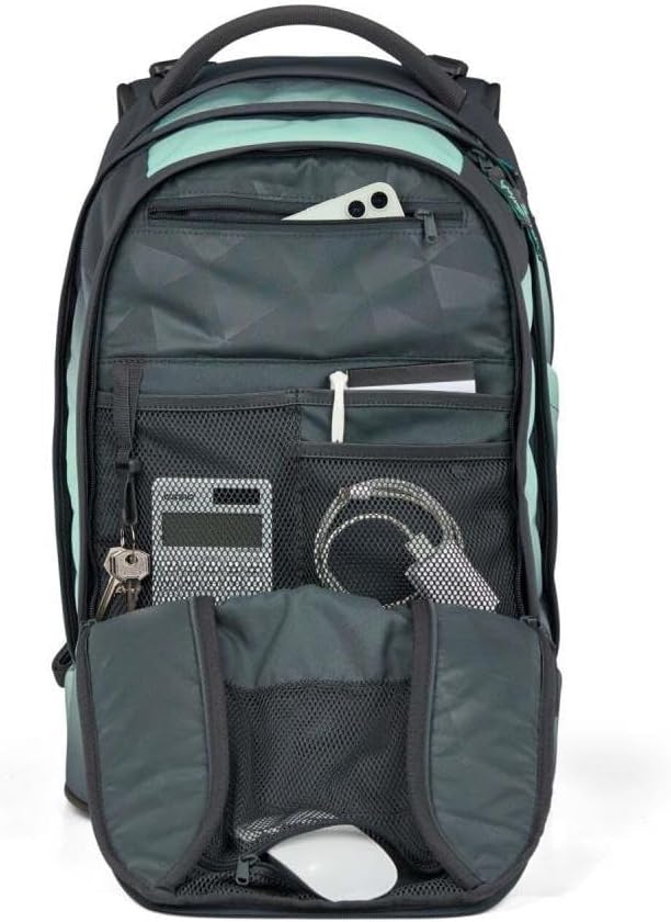 3-teiliges Schulrucksack-Set mit Sporttasche, Gradient Mint