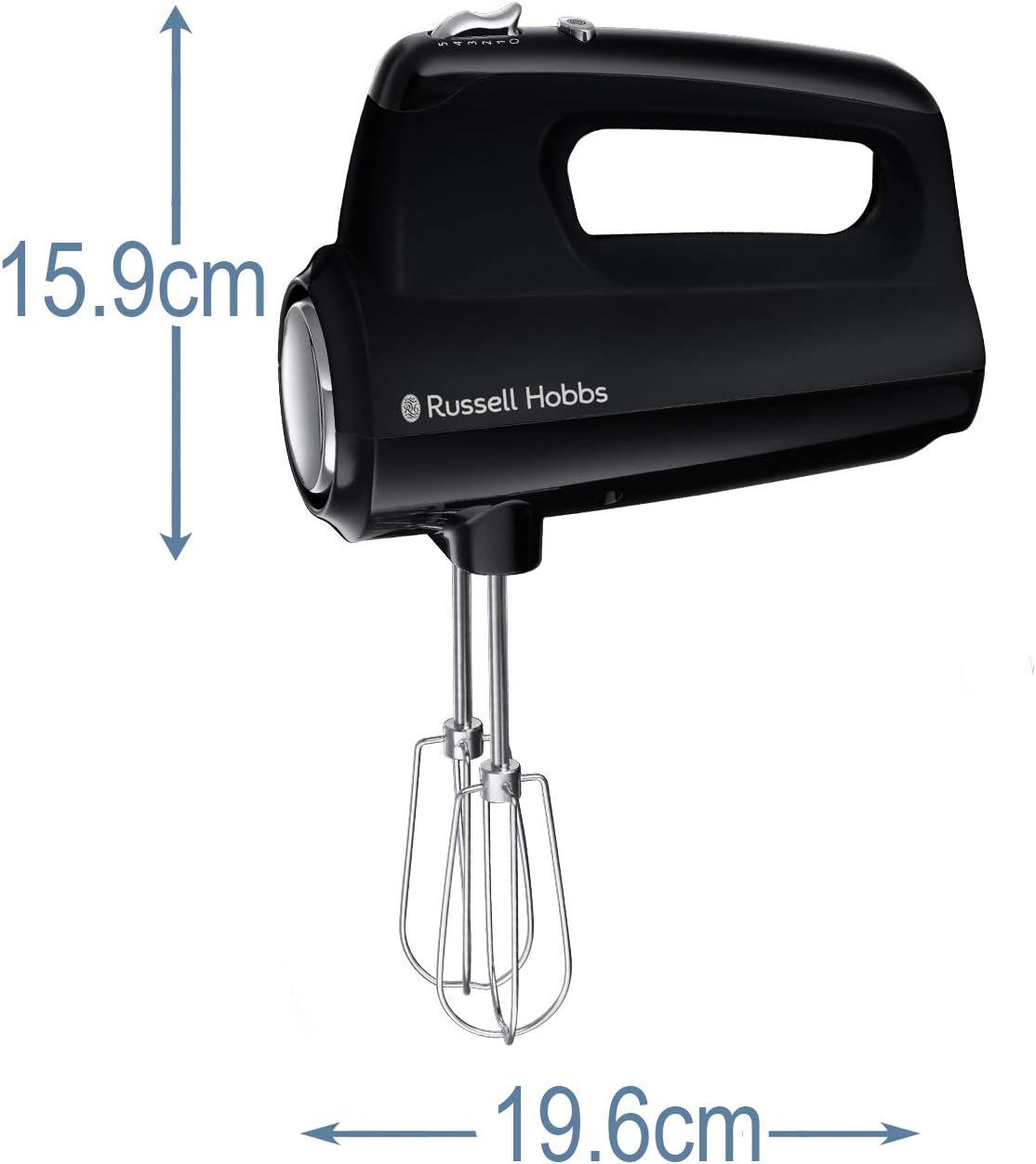 Handmixer mit 5 Geschwindigkeiten & Turbofunktion, Handmixer,Single