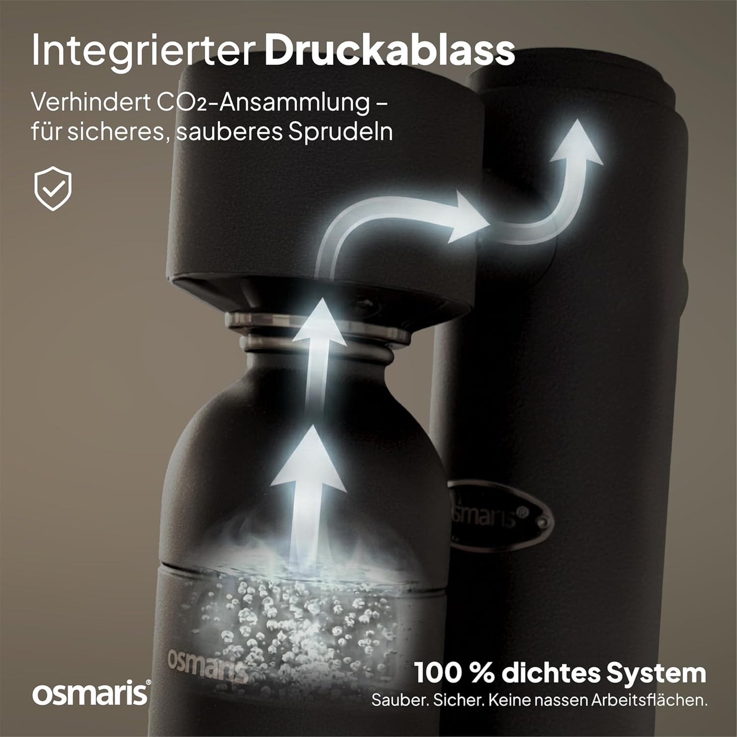 Sparkle One, Edelstahl - Mattschwarz