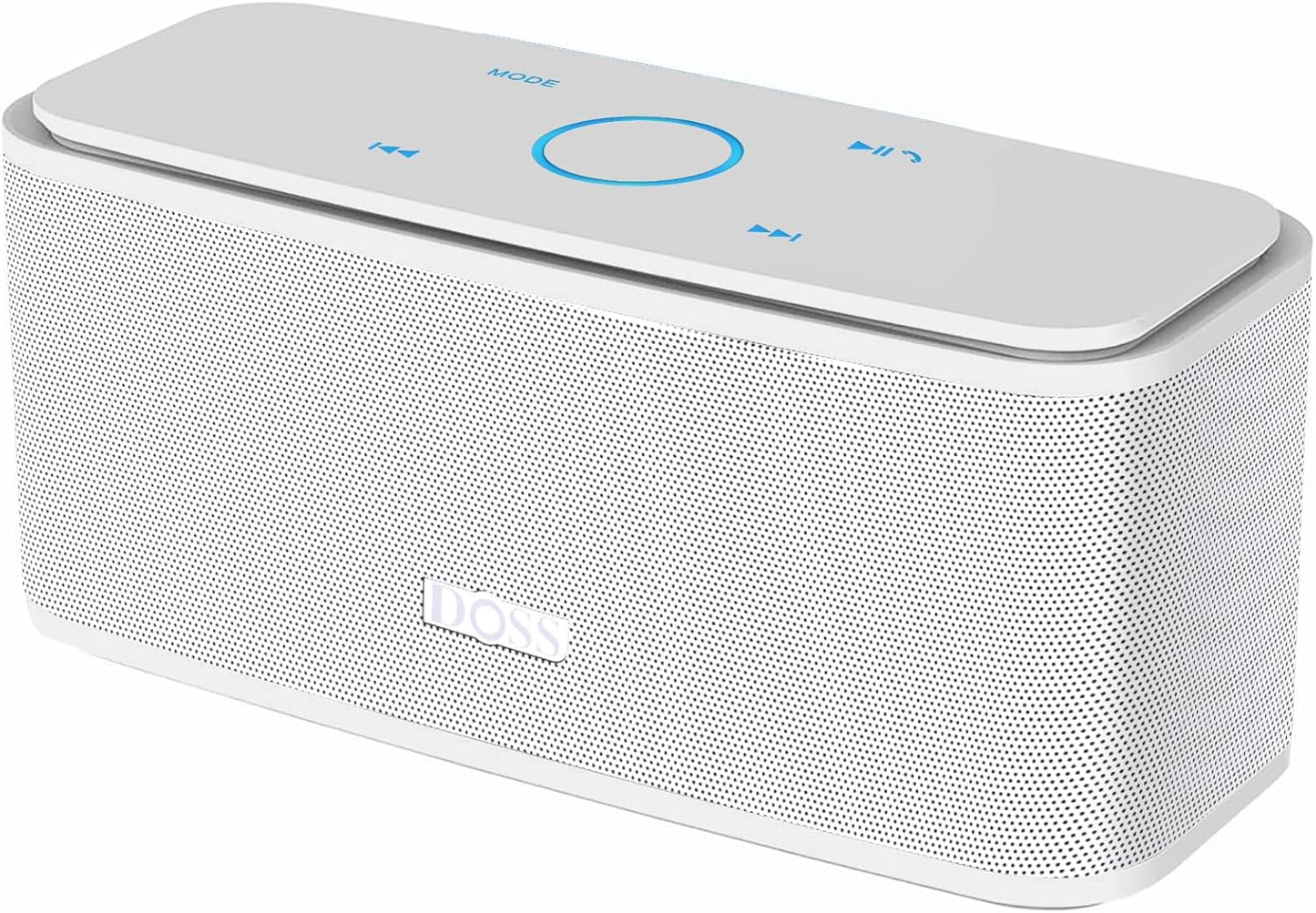 Bluetooth Lautsprecher SoundBox mit Dual-Bass und Touch Control, white