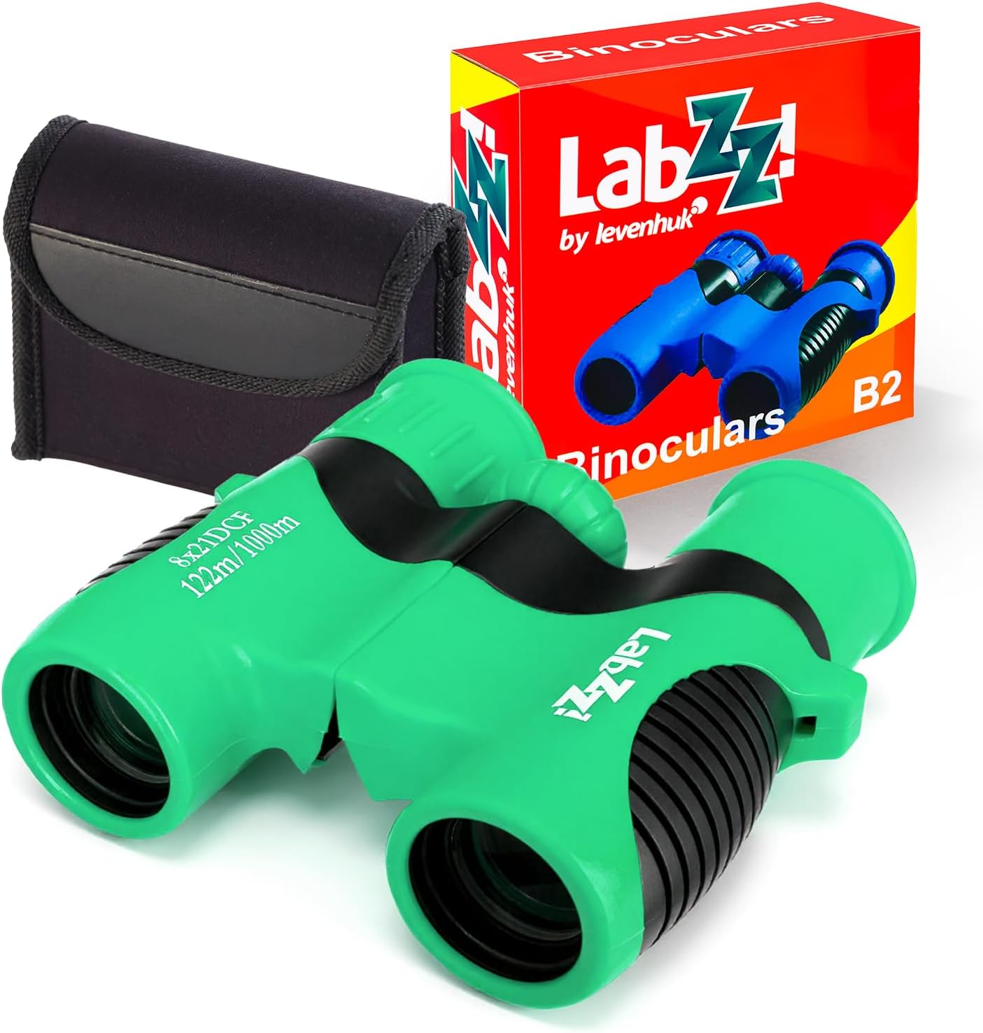 Kinderfernglas LabZZ B2 mit 8X Vergrösserung, Green Apple