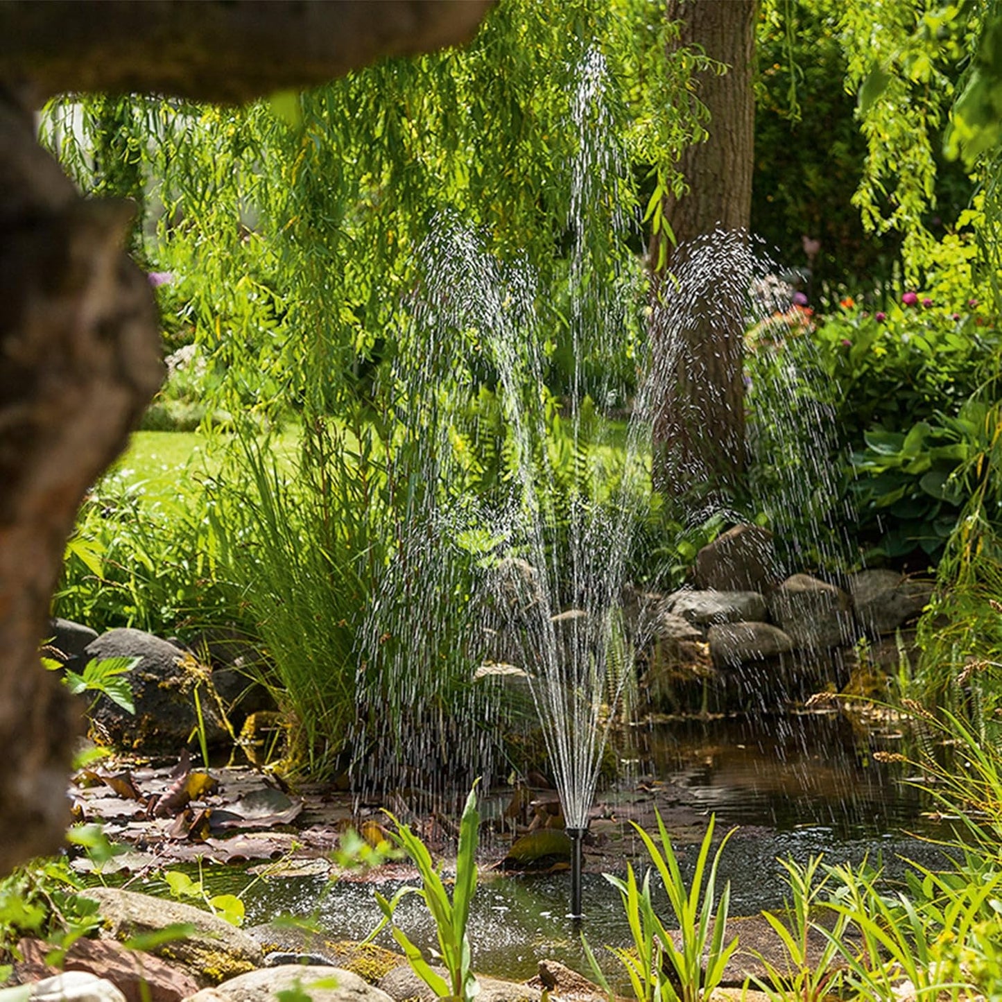 Solar-Wasserpumpe WaterSplash 20/1350 mit Sprinklerset