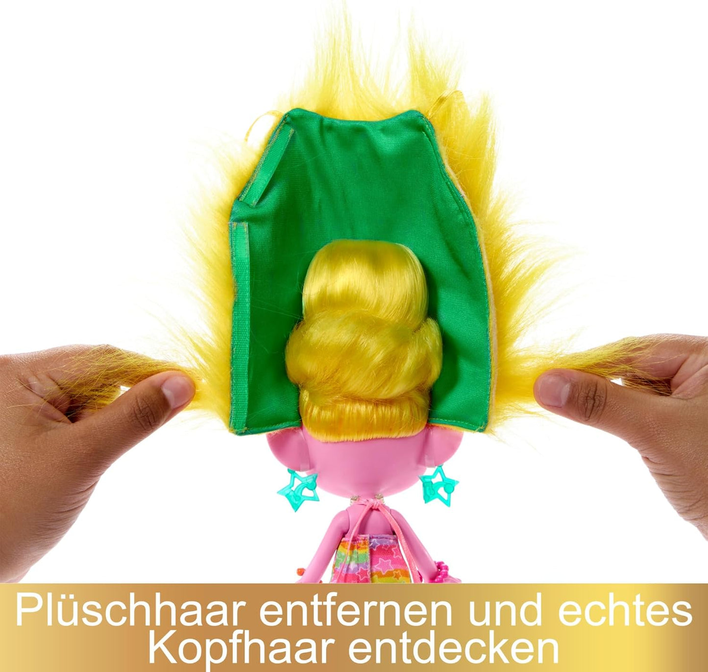 Trolls Viva Modepuppe mit Haar- und Modeaccessoires, Viva