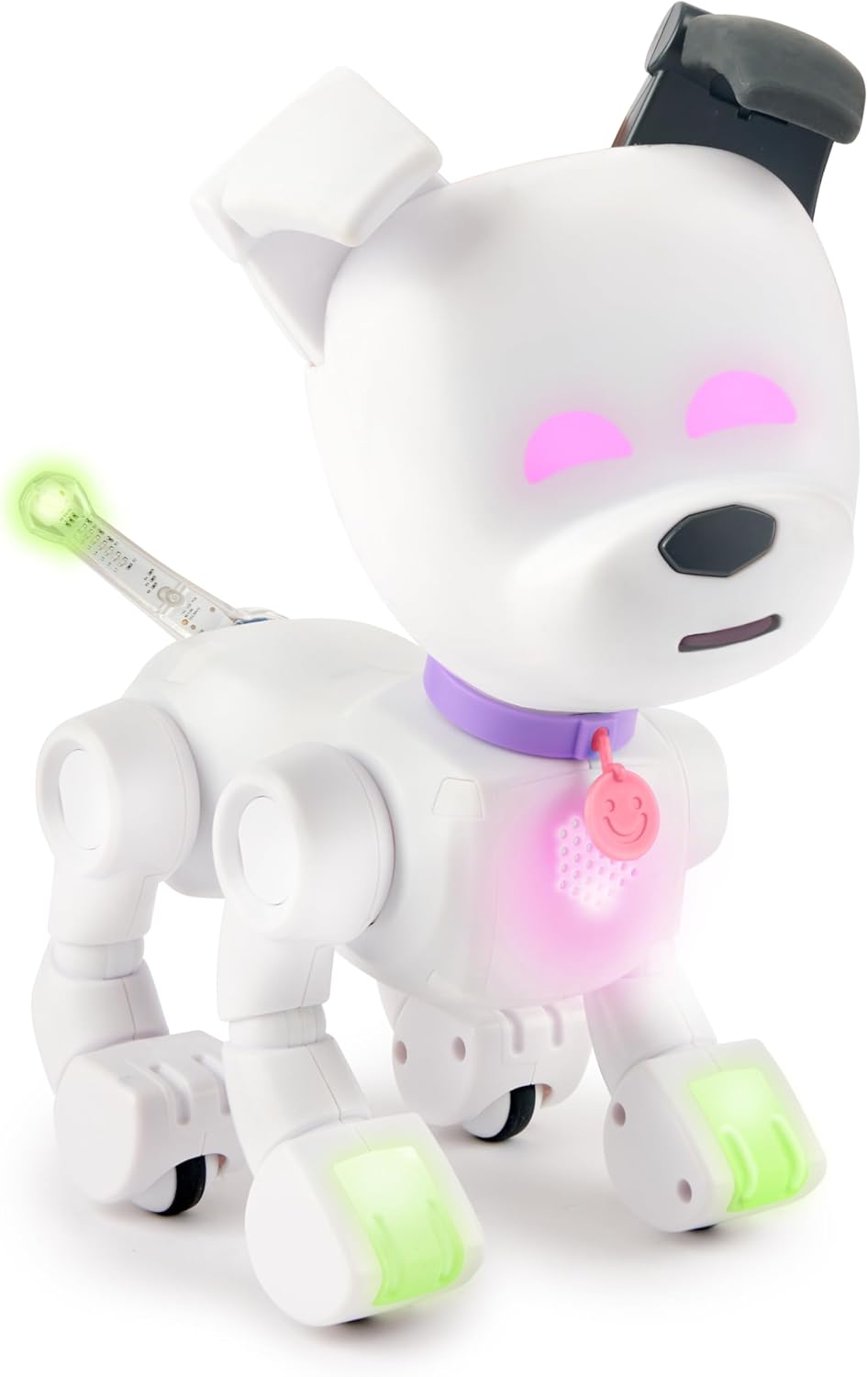 Interaktiver Roboterhund mit Sprachsensoren