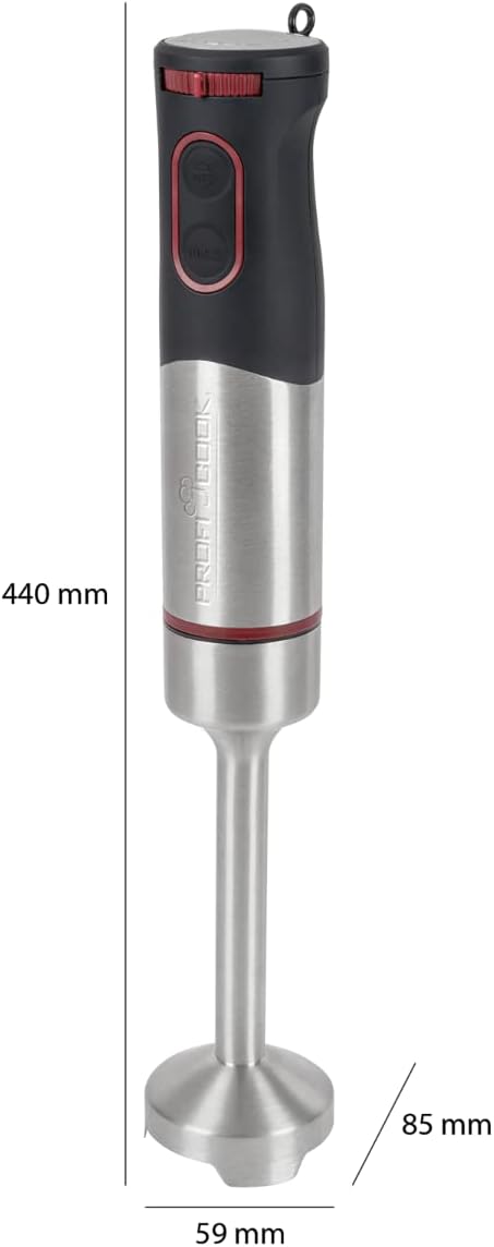 Stabmixer PC-SMS 1226, Kompakt-stabmixer-set Inkl. Schneebesen Pc-sms 1226