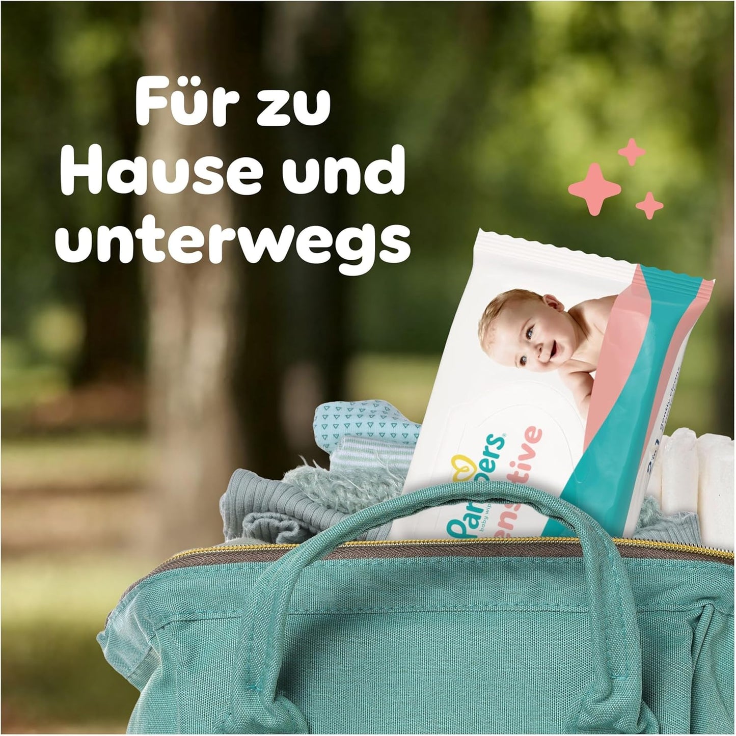 Sensitive Baby-Feuchttücher (960 Stück) 2-in-1 Reinigung