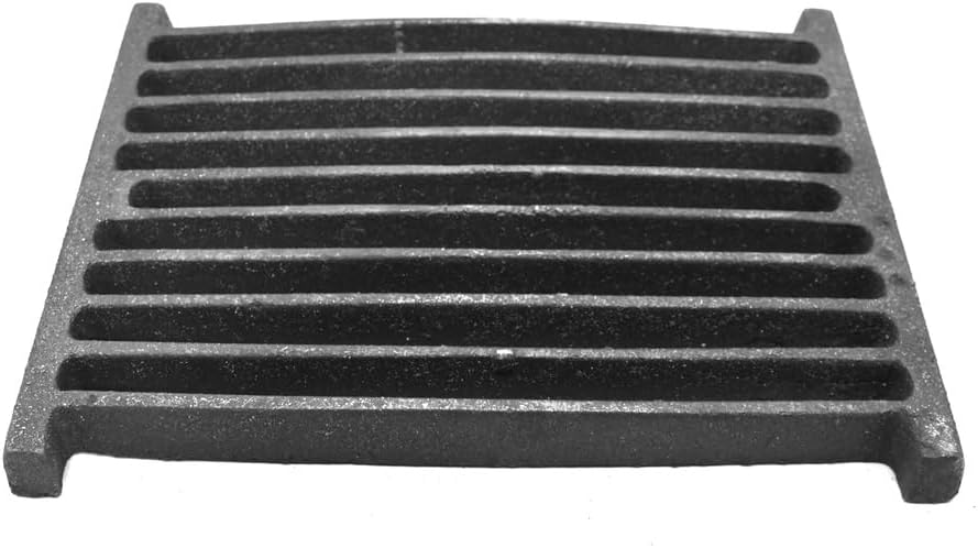 Gussrost Ofenrost für Kaminöfen, Gusseisen 28 x 21 cm
