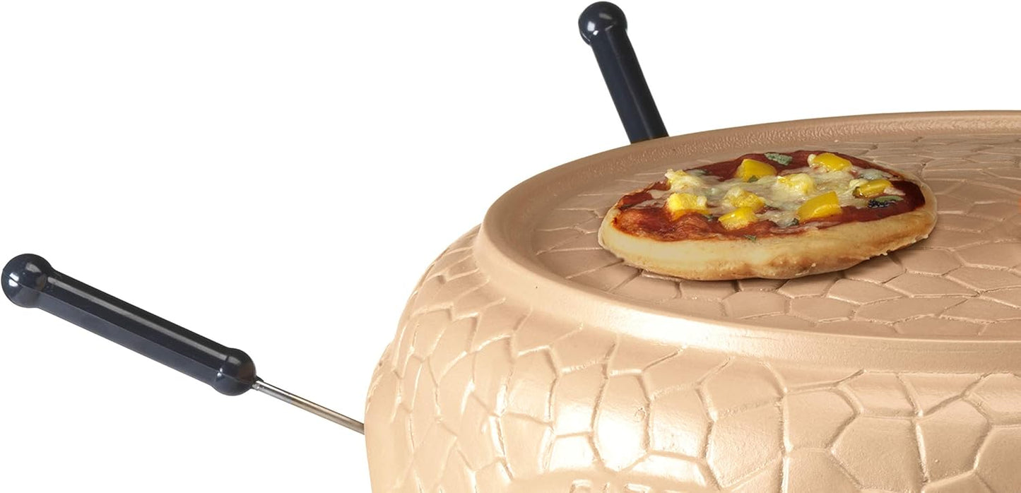 Pizzagusto 99390 - Pizzaofen, Flachkuppel / 4 Personen