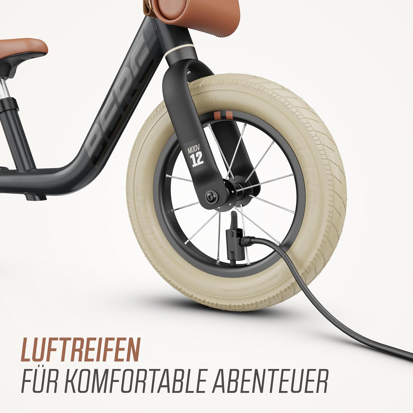 Laufrad Moov, Retro Schwarz