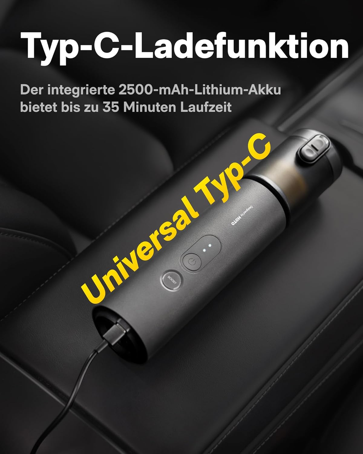 Elektrischer Handstaubsauger