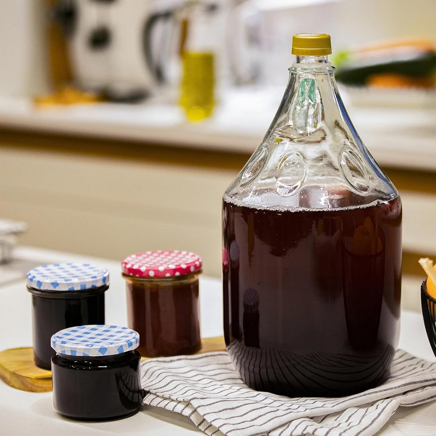 Fermentationsflaschen-Set, 6