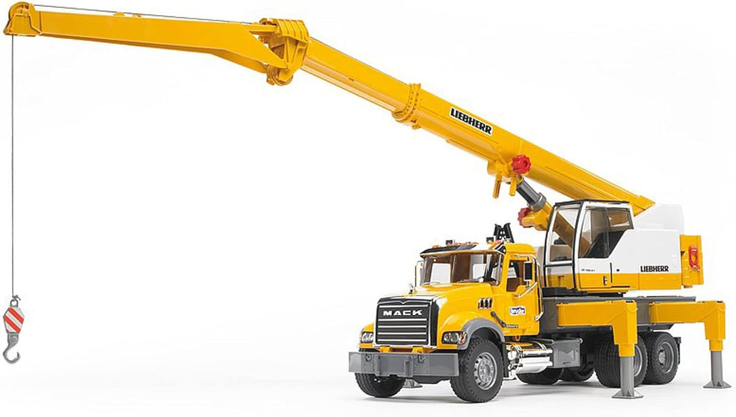 Mack Granite Liebherr Kran-LKW (02818)
