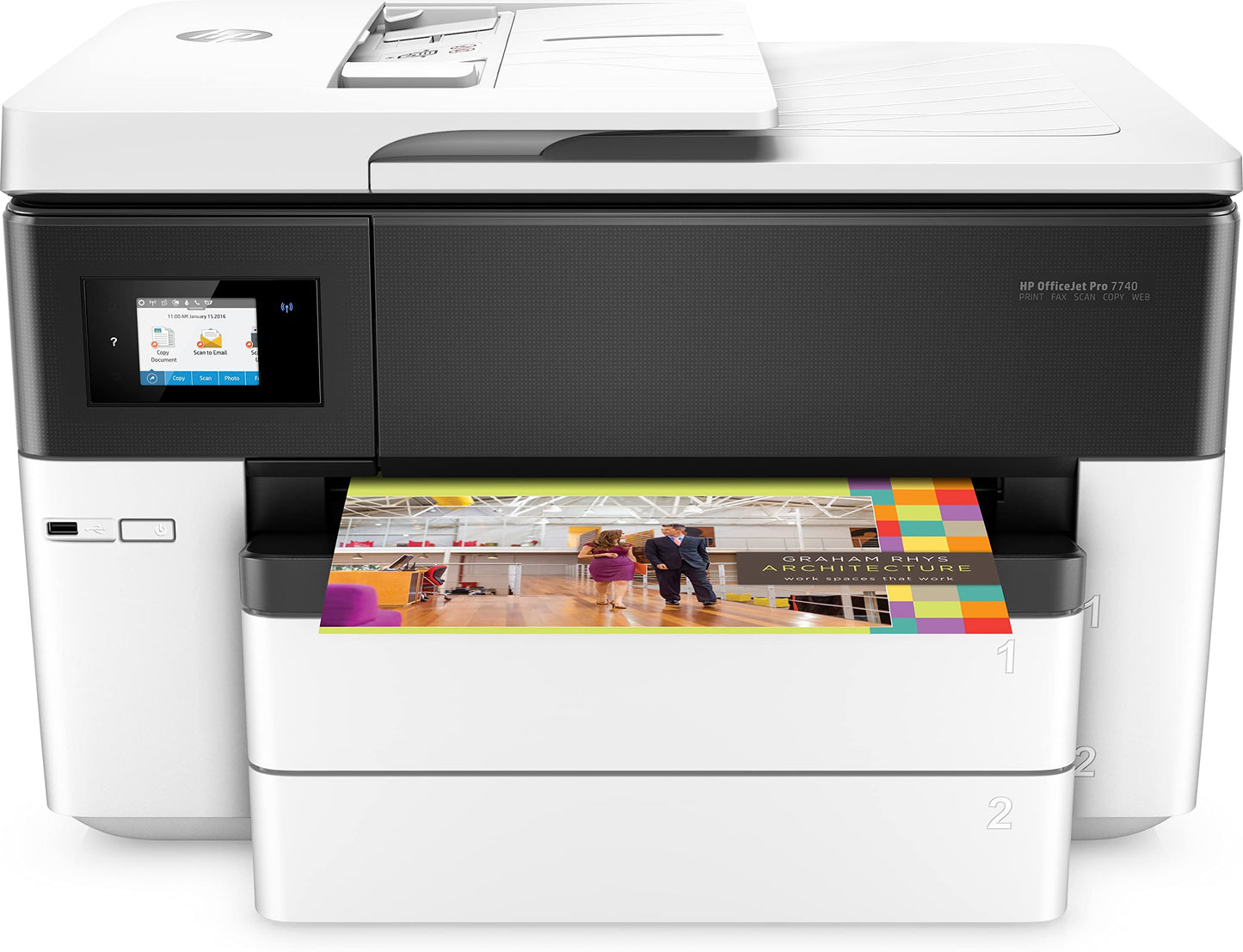 OfficeJet 7740 All-in-One, Multifunktionsdrucker, 500 Blatt Papierfach Vorgänger