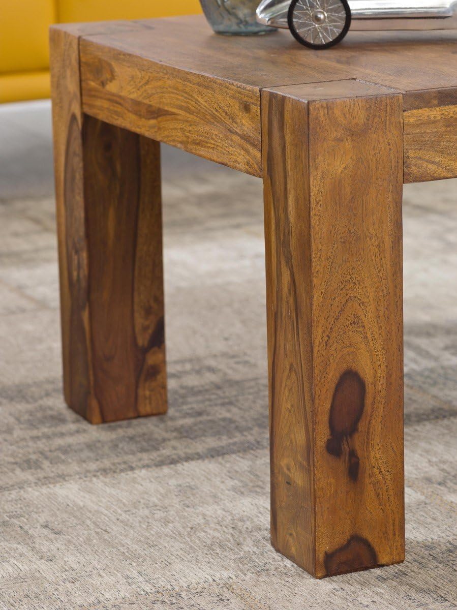 Quadratischer Couchtisch, Sheesham