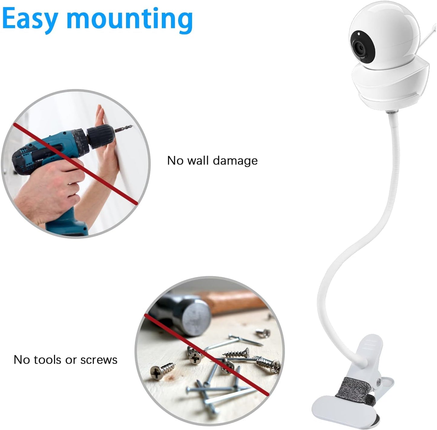 Baby Monitor Halterung, clip mount