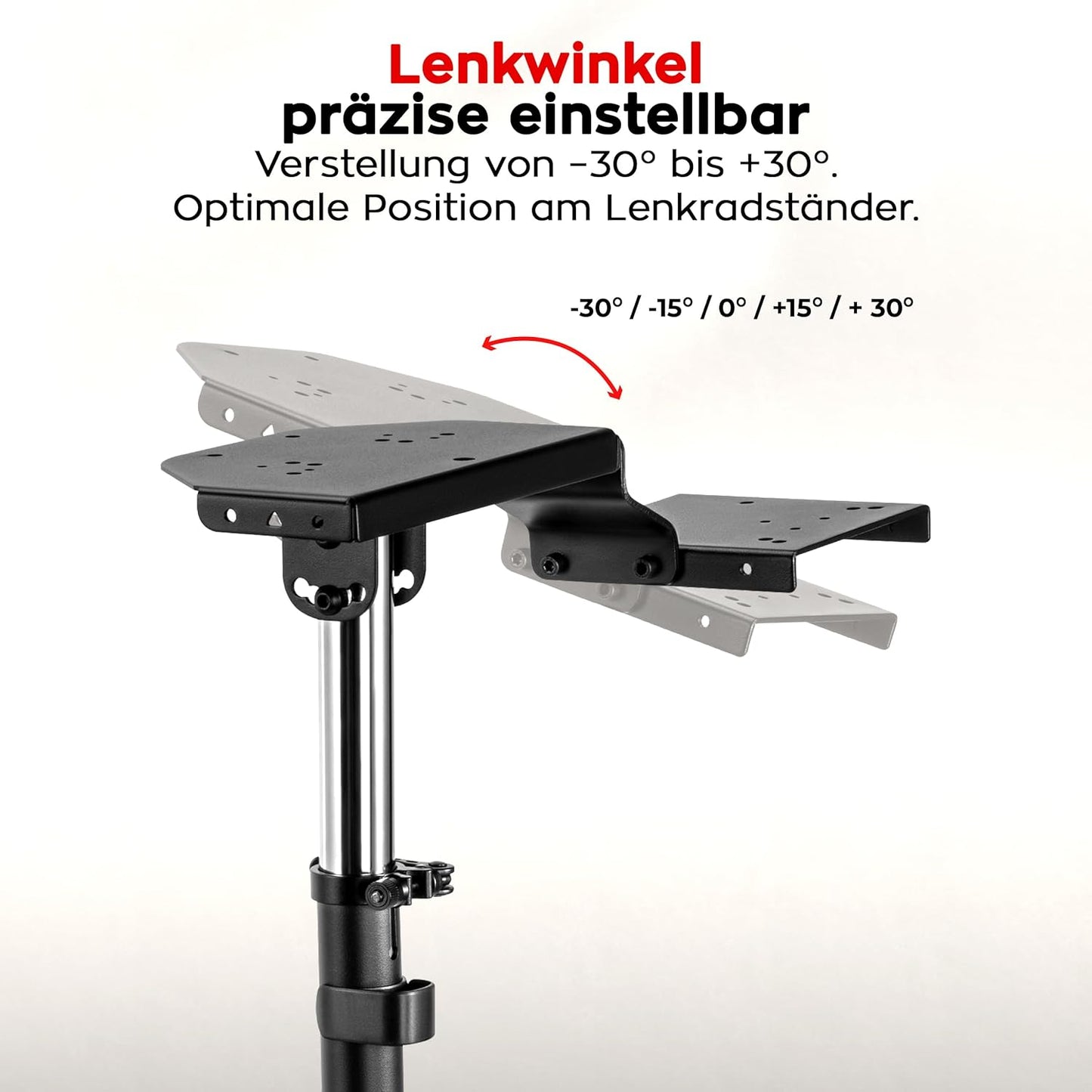 Simracing Lenkradständer, verstellbar & klappbar